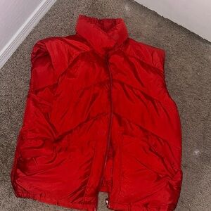 North face vest size large